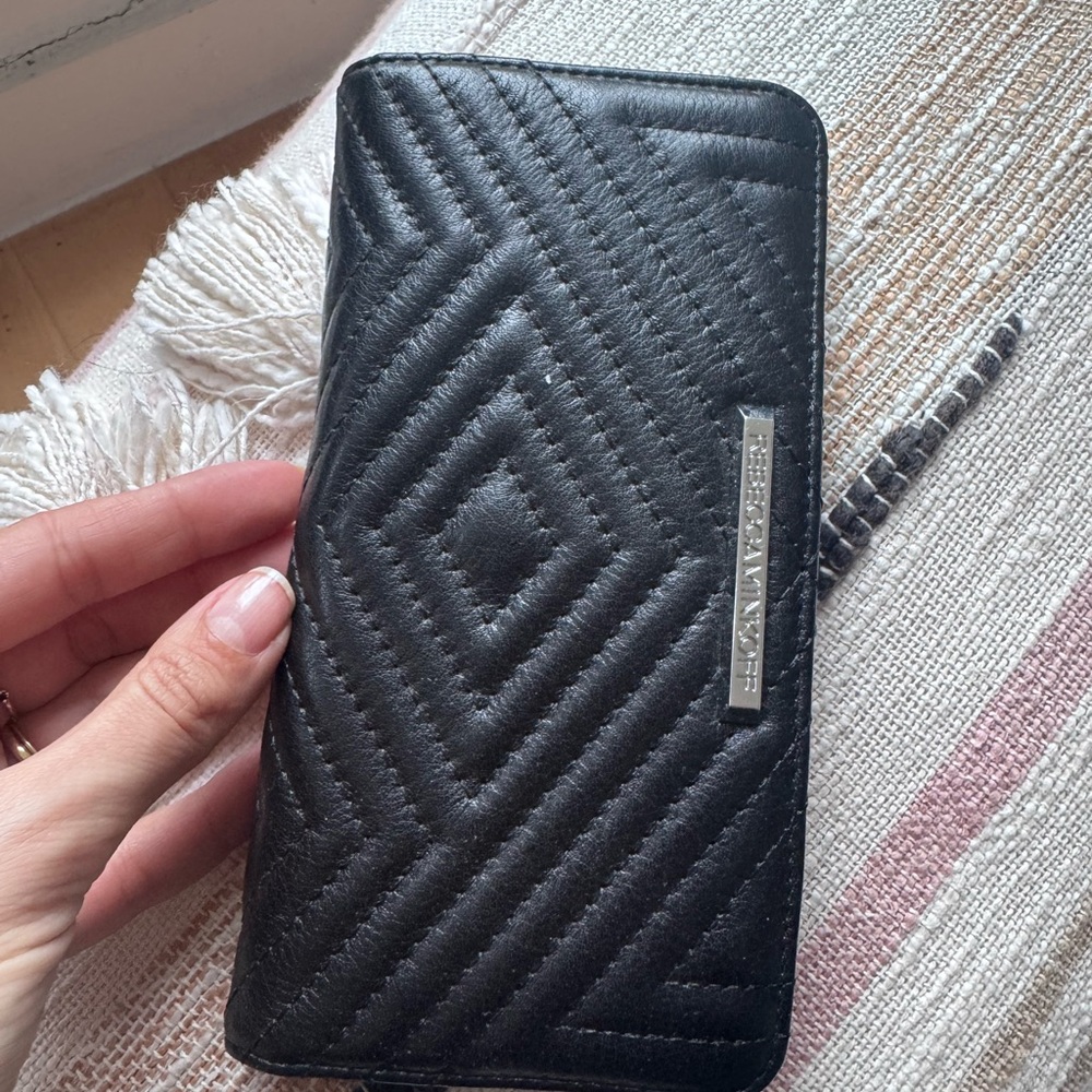 Rebecca Minkoff Quilted Black Leather Bag